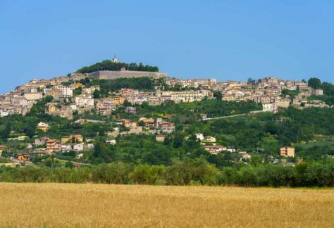 Panoramica del borgo di Alatri
