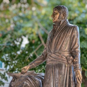 statua di Luciano Bonaparte a Canino
