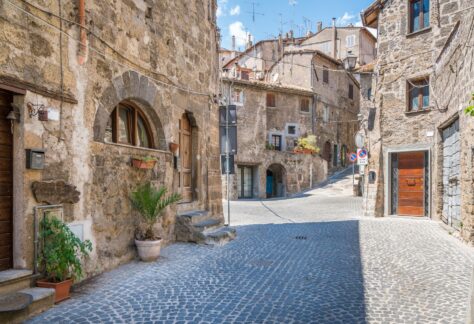 Scorcio del centro storioco di Ronciglione