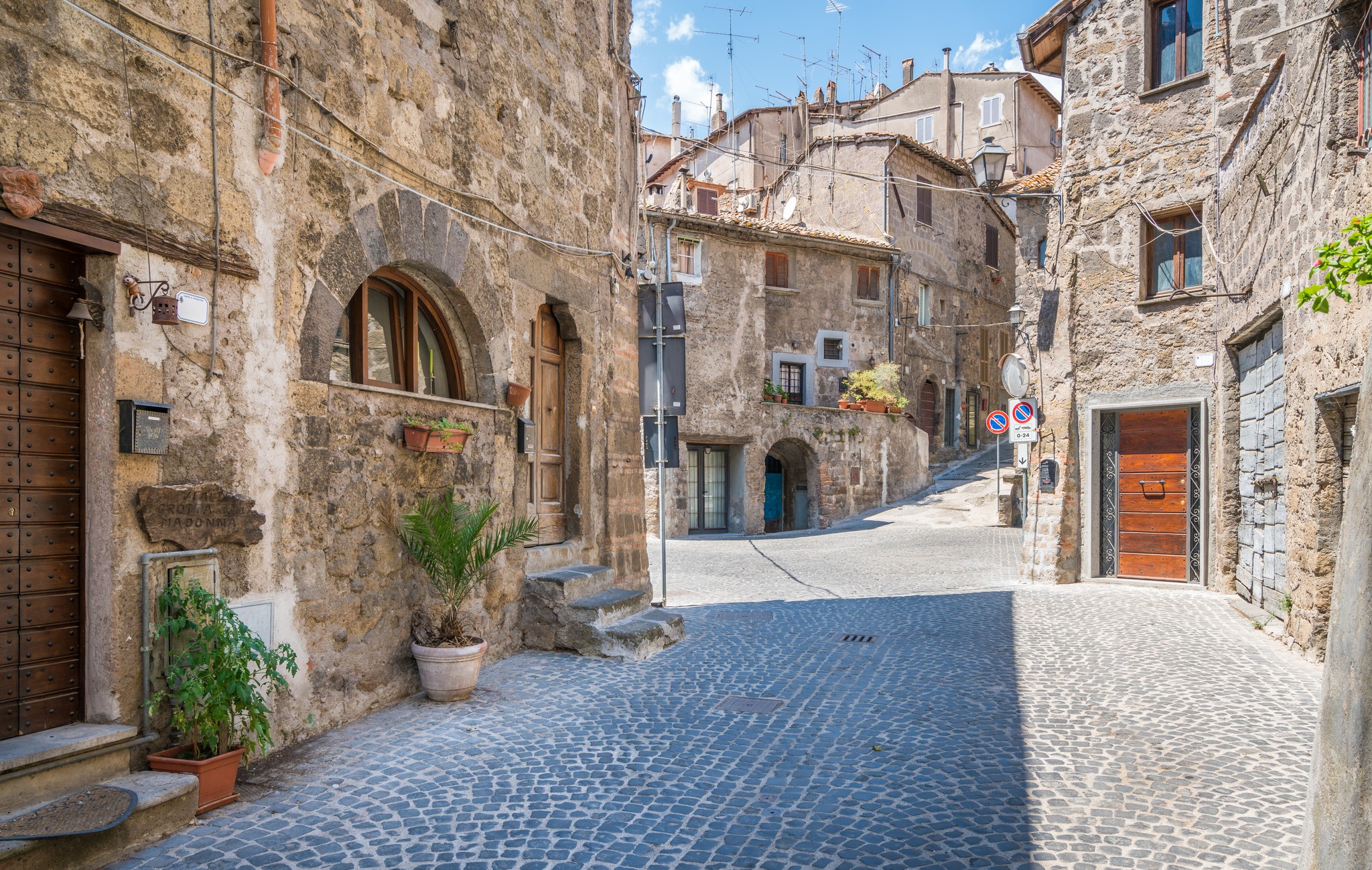 Scorcio del centro storioco di Ronciglione