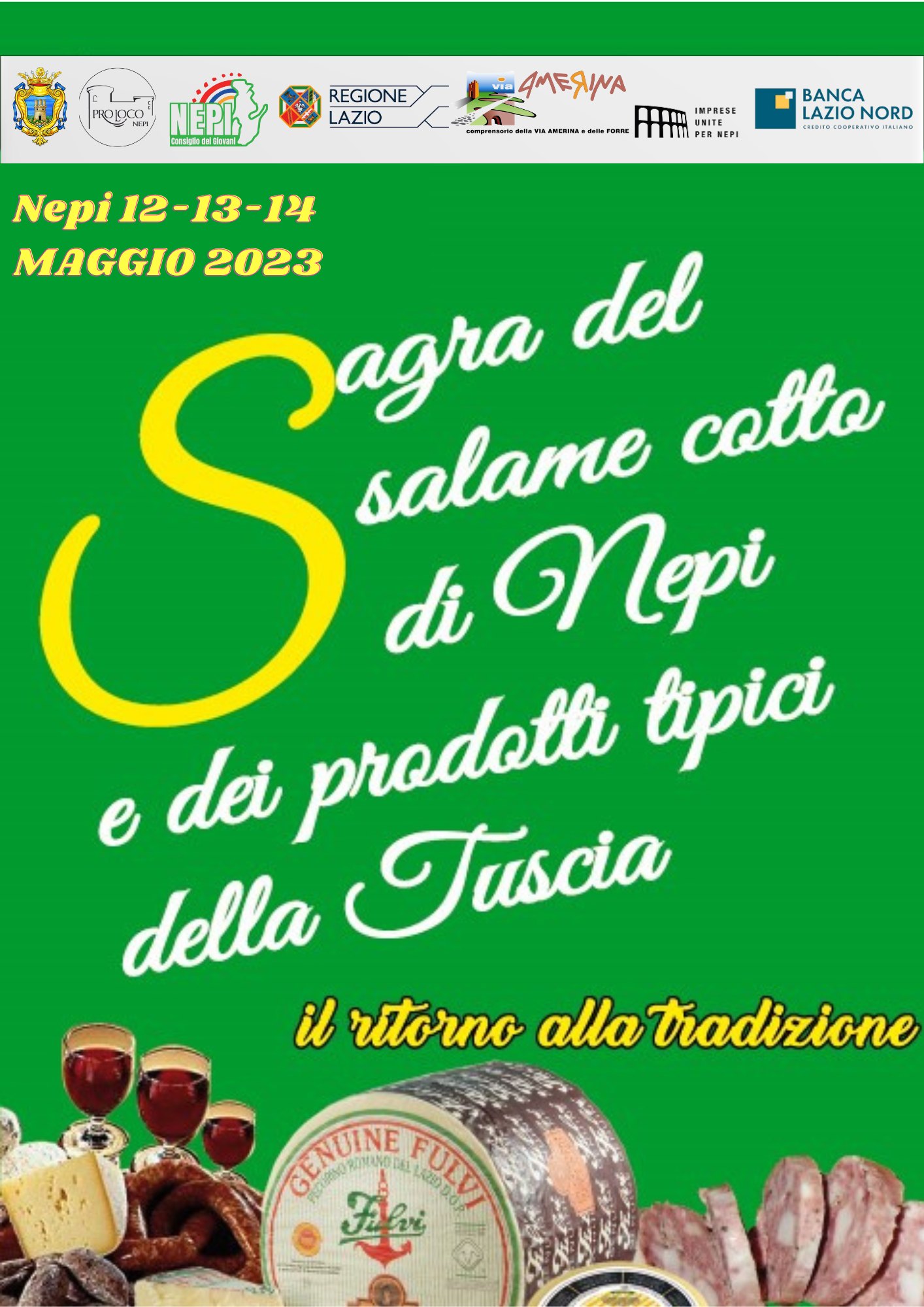 W il Salame cotto e il Pecorino Romano di Nepi VisitLazio