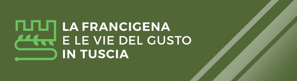 Logo DMO La Francigena e le Vie del Gusto in Tuscia