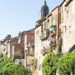 scorcio del paese di Campagnano di Roma