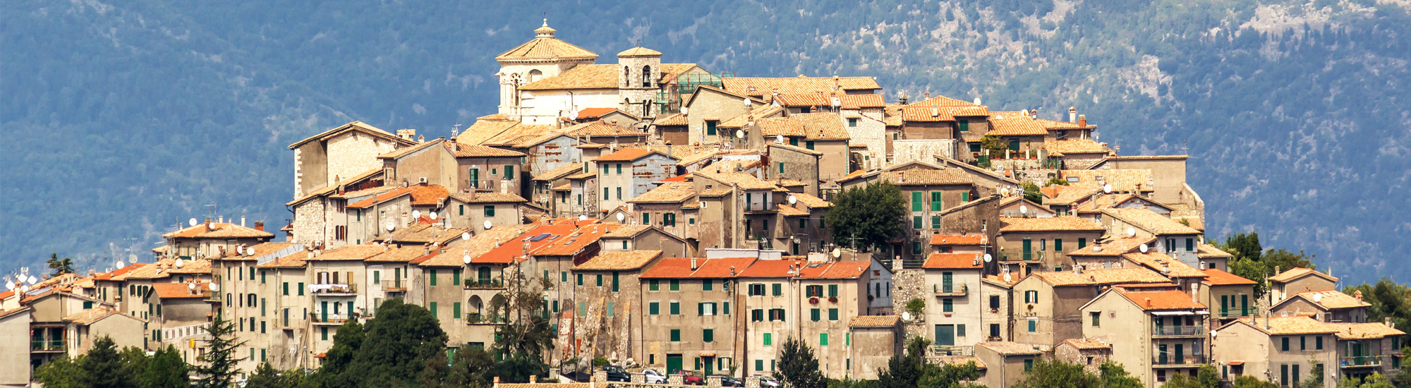 foto panoramica Capranica Prenestina
