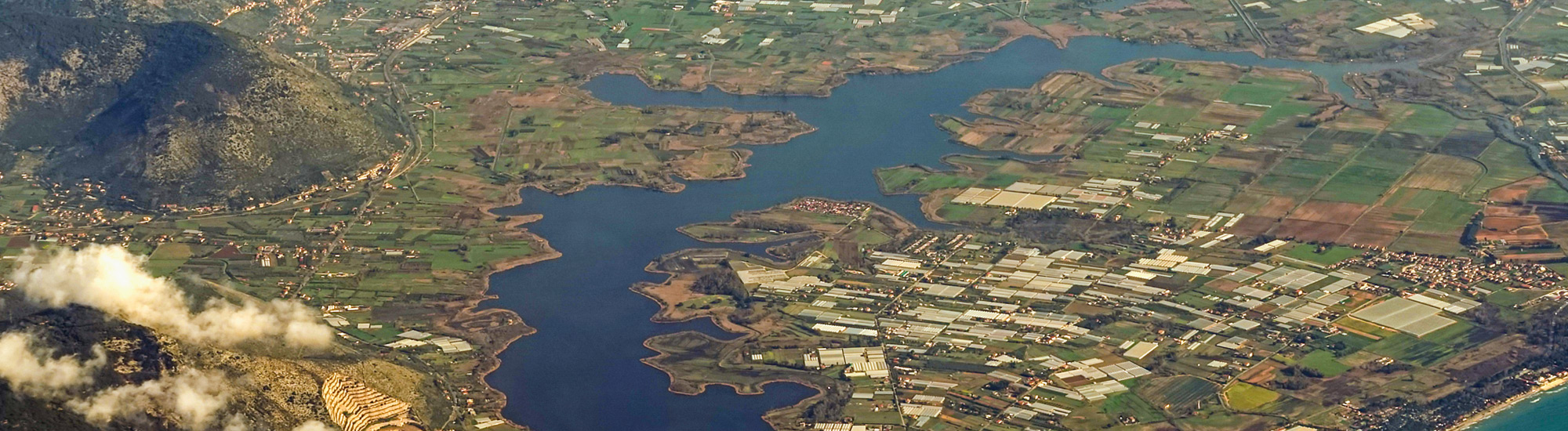 Panoramica del Lago di Fondi