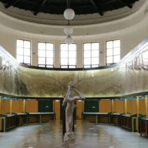 foto sala espositiva del Museo civico Duilio Cambellotti