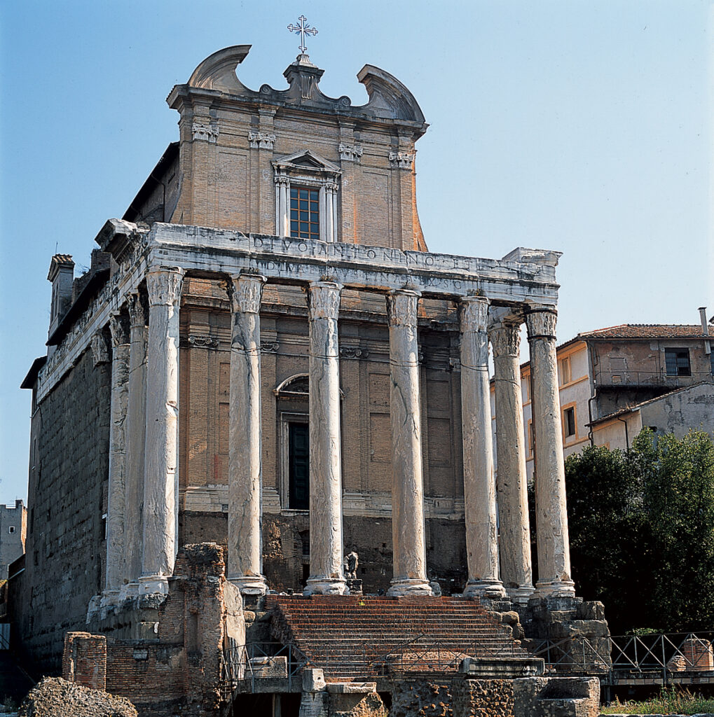 Tempio di Antonino e Faustina al Foro Romano - www.colosseo.it