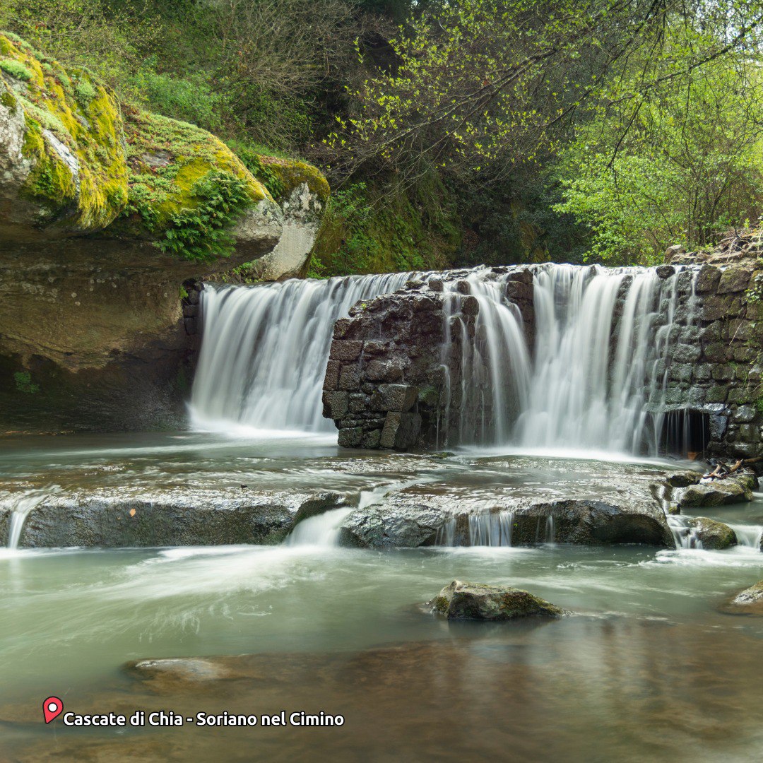 Cascate di Chia, Soriano nel Cimino