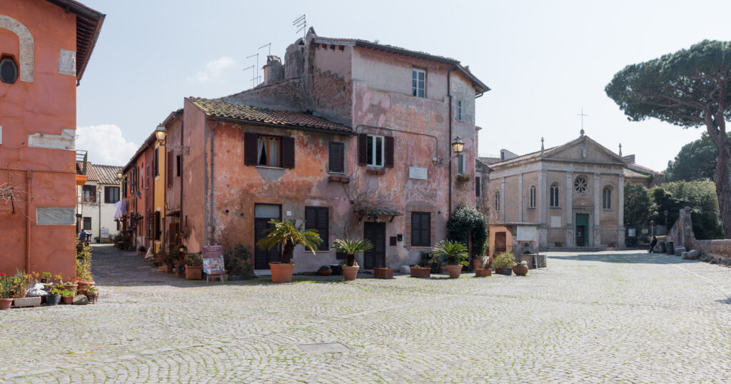 Il borgo medievale di Ostia