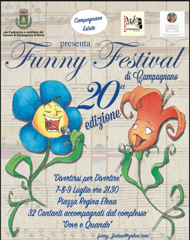 Locandina Funny Festival Campagnano