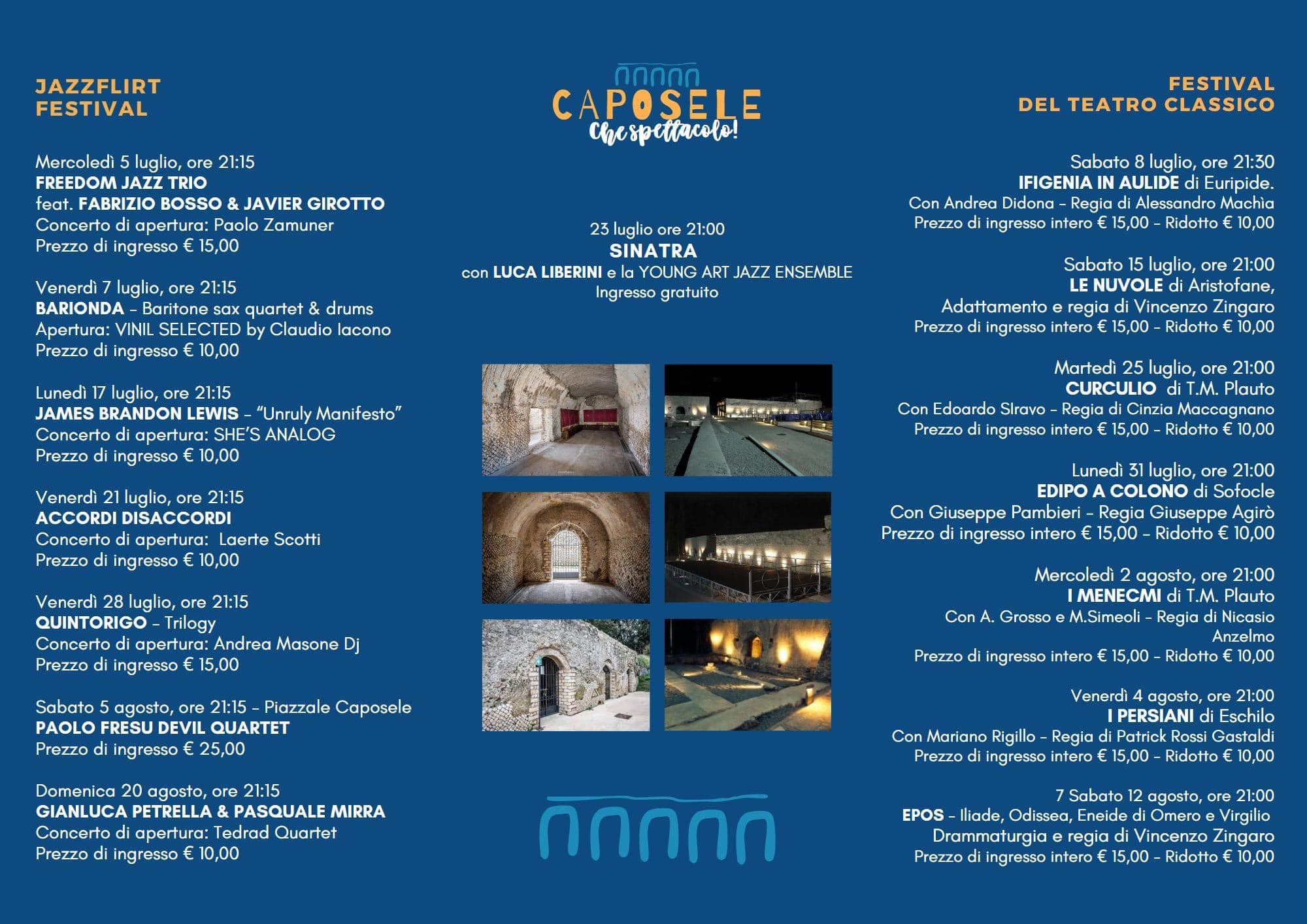 Locandina Caposele che spettacolo