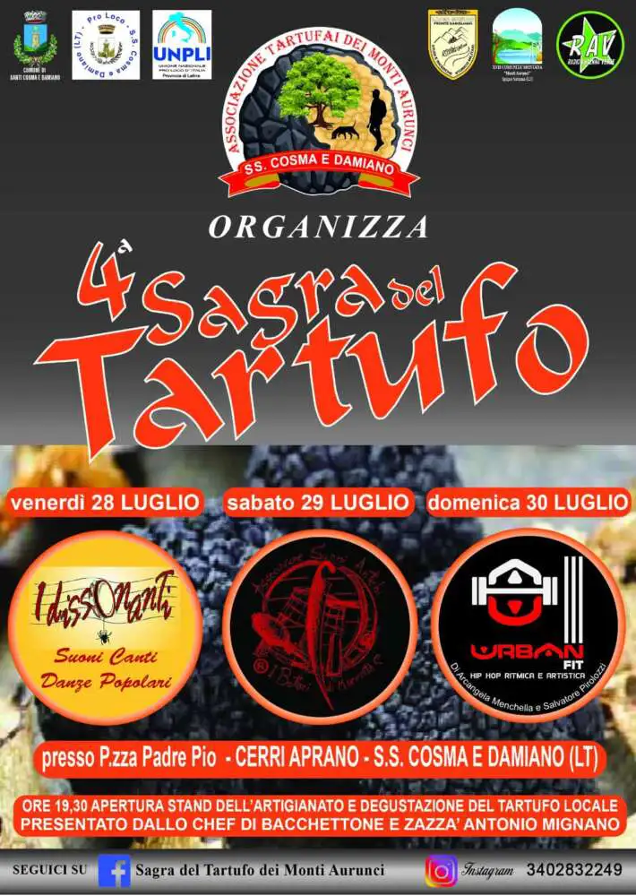 Locandina IV sagra del tartufo