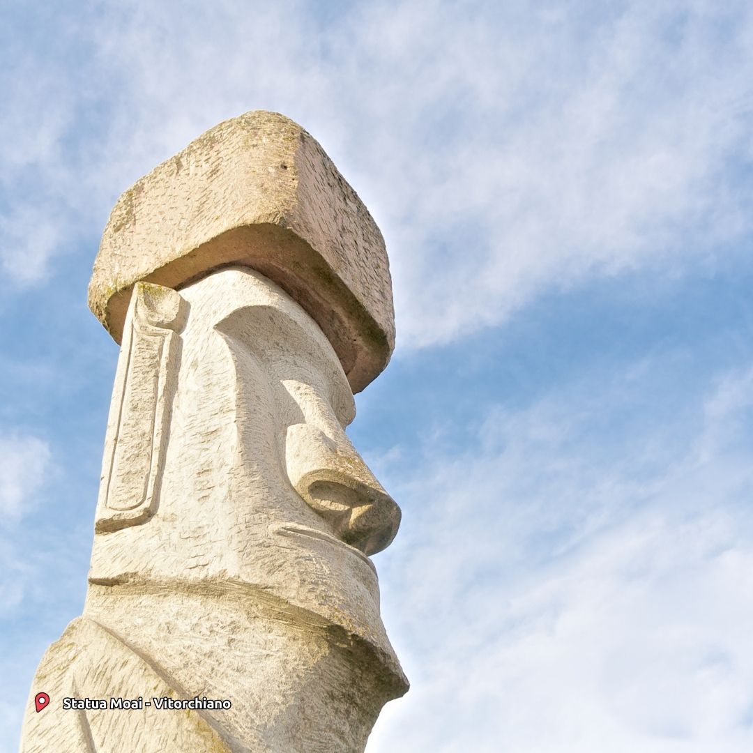 Statua Moai - Vitorchiano