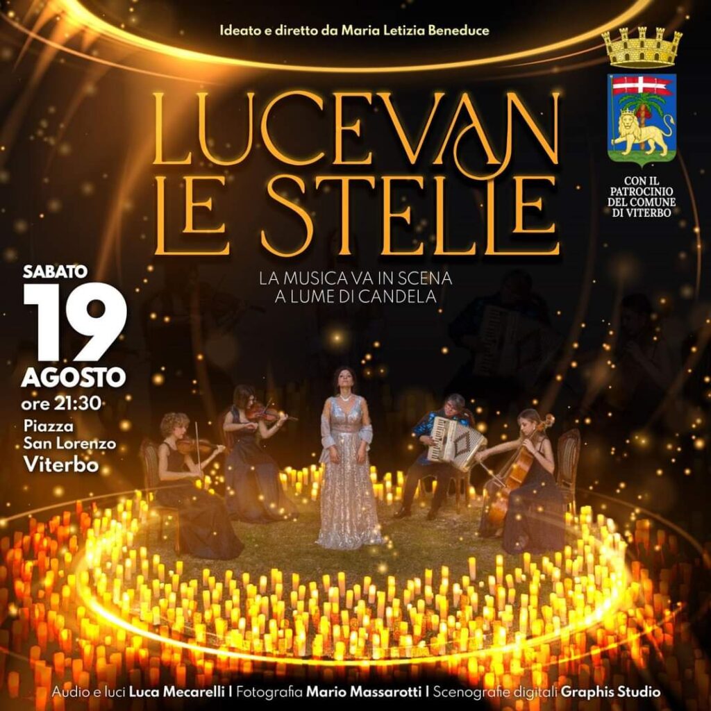 Locandina Lucevan le Stelle Viterbo