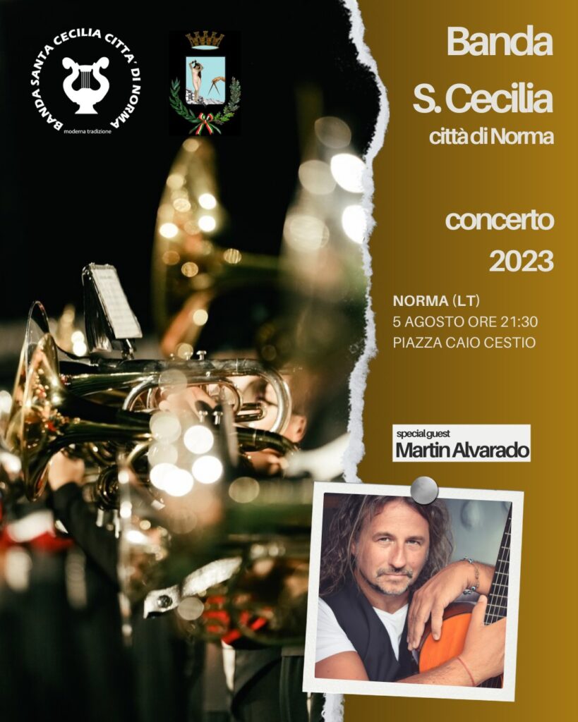 Locandina Norma concerto bandistico