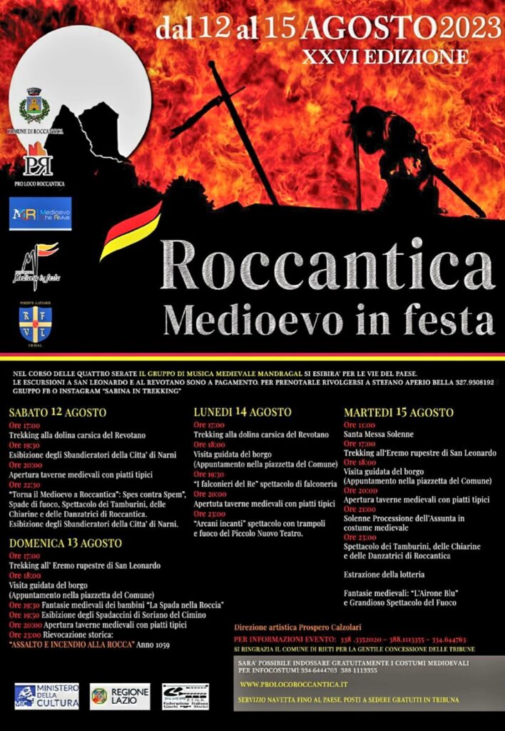 Roccantica Medioevo in festa 2023