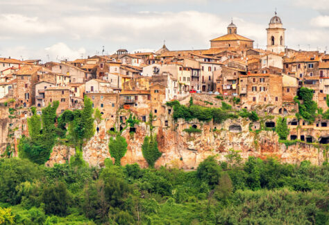 Panoramica di Orte - Foto di Vladimir Sazonov da Adobe Stock