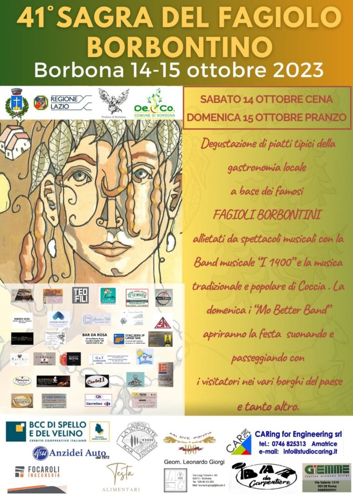 Sagra del fagiolo borbontino 2023
