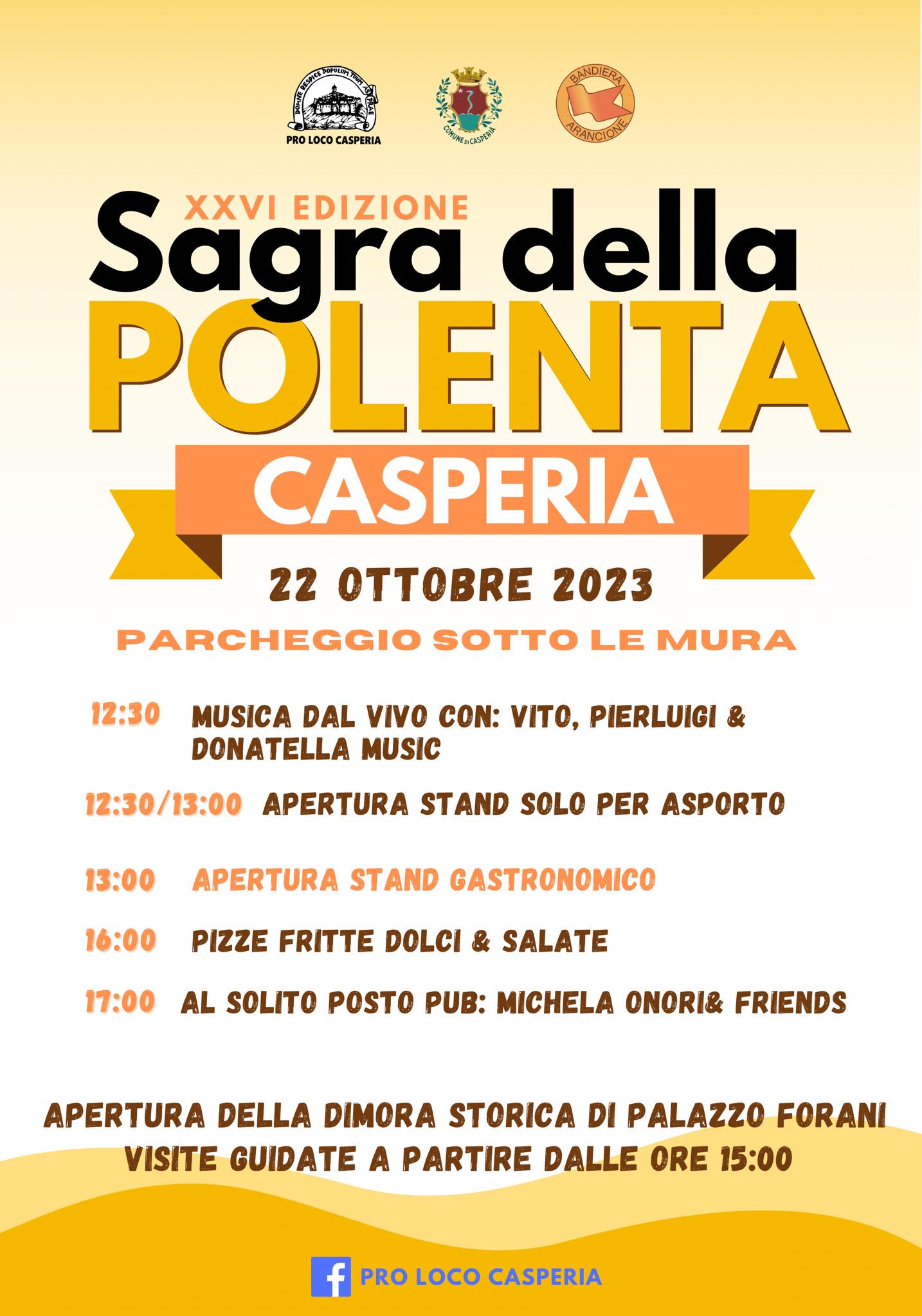 Sagra della polenta Casperia 2023