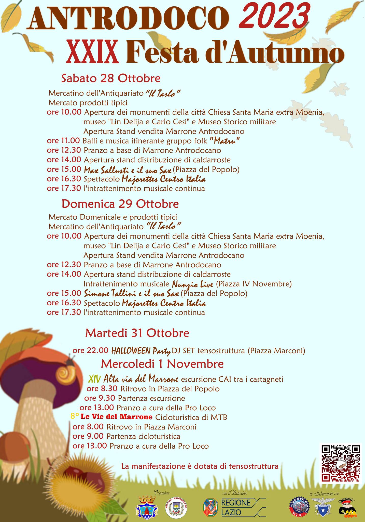 festa autunno antrodoco 2023