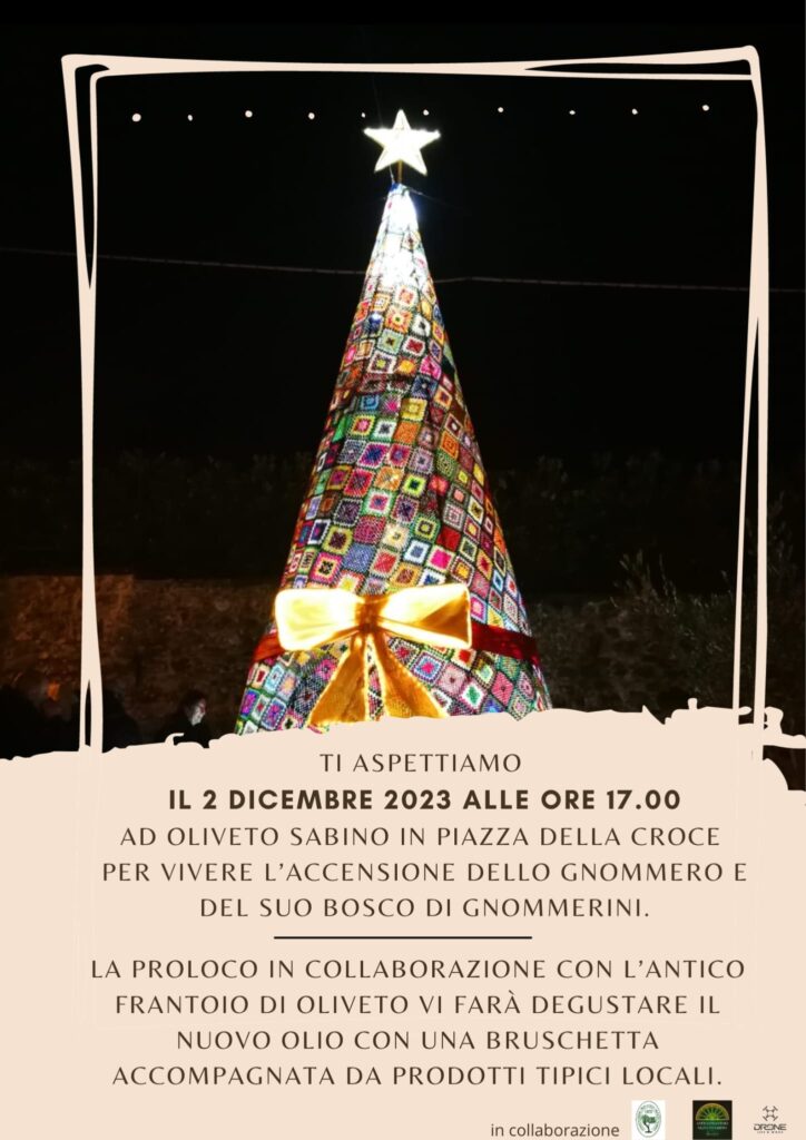 Accensione dello gnommero a Oliveto Sabino
