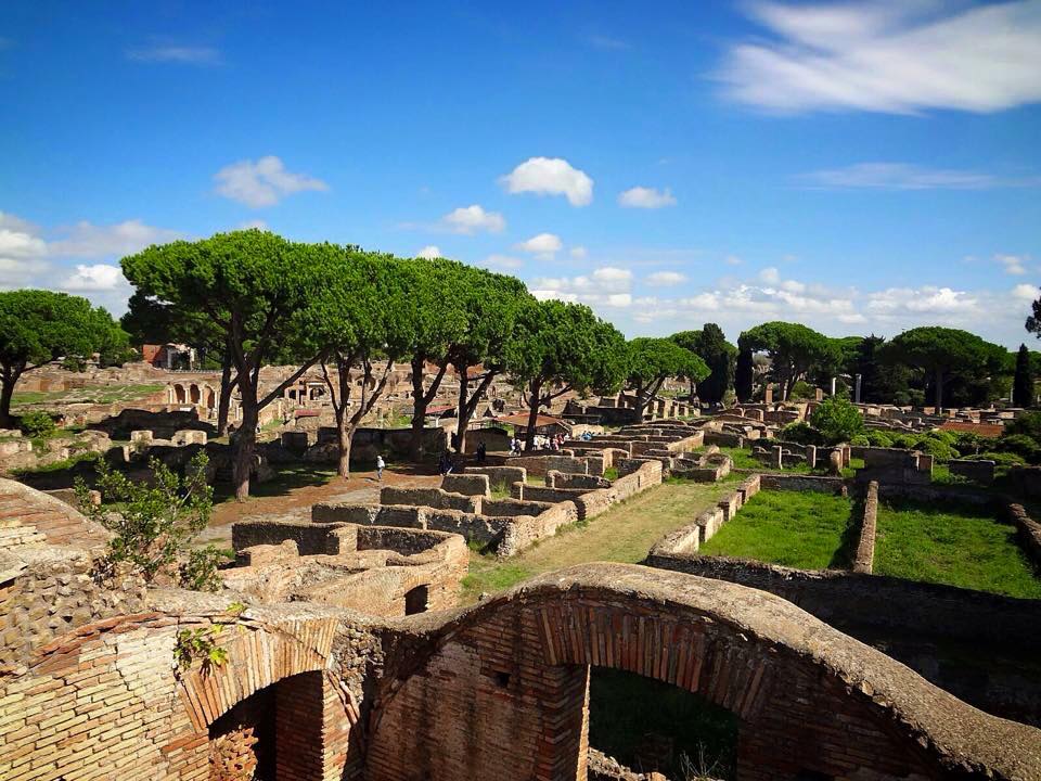 Panoramica sugli Scavi di Ostia Antica