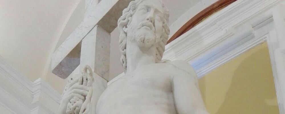 Bassano Romano (VT): Primo Cristo della Minerva di Michelangelo, particolare