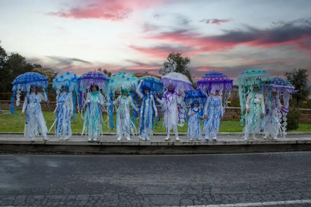 Le Meduse al Carnevale Storico Civitonico - www.carnevalestoricocivitonico.it