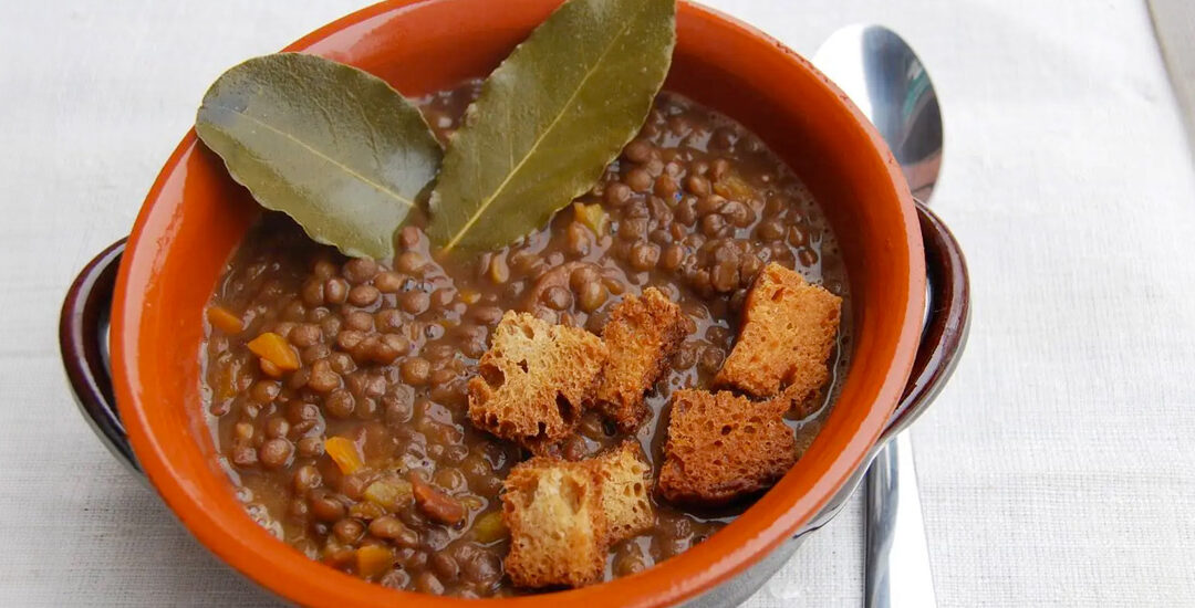 Lenticchie di Onano con salsicce