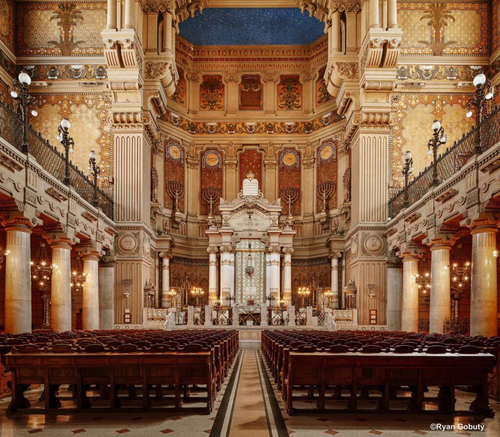 La Sala del Tempio nella Sinagoga - Facebook@museo.roma