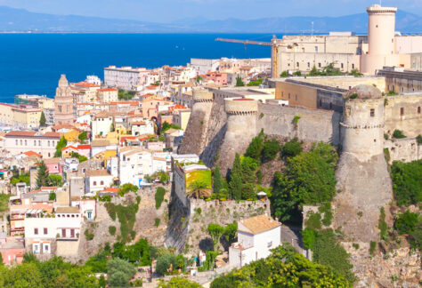 Panoramica di Gaeta Medievale