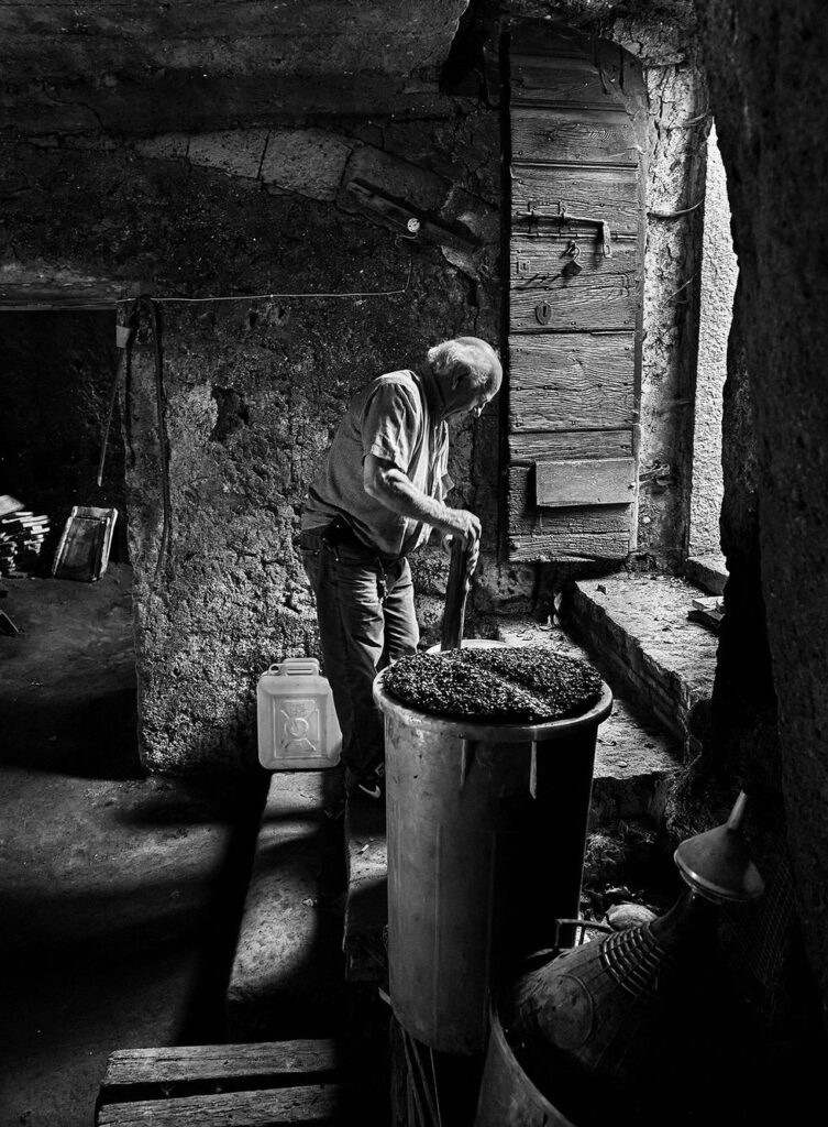 Antichi lavori a Civita di Bagnoregio