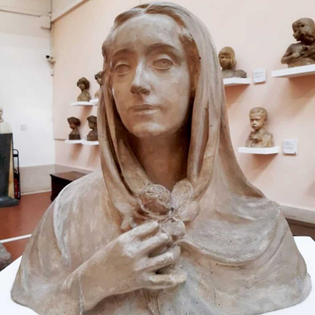 La Beatrice di Dante, foto da Fecebook@MuseoPietroCanonica