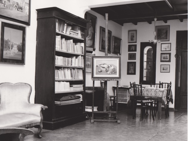 La biblioteca del pittore, foto da www.turismoroma.it