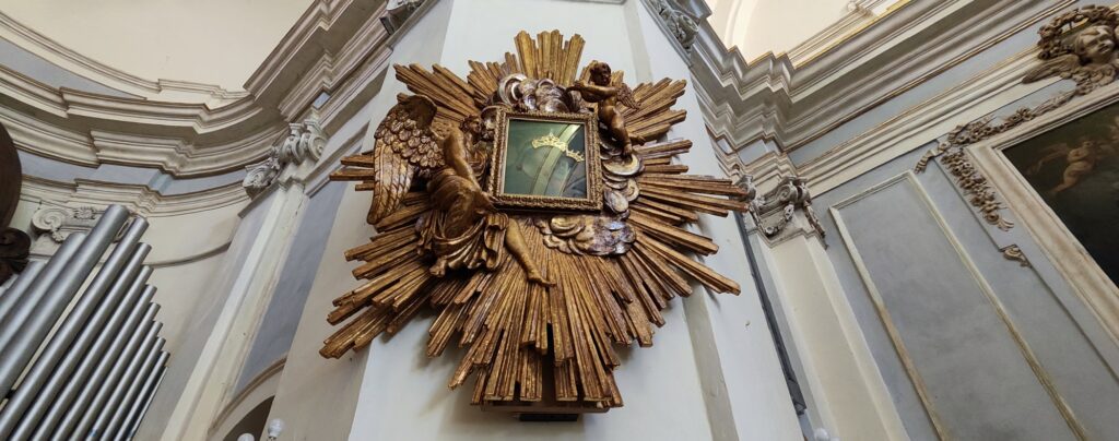 La Madonna del Buon Consiglio conservata nella Chiesa di San Benedetto