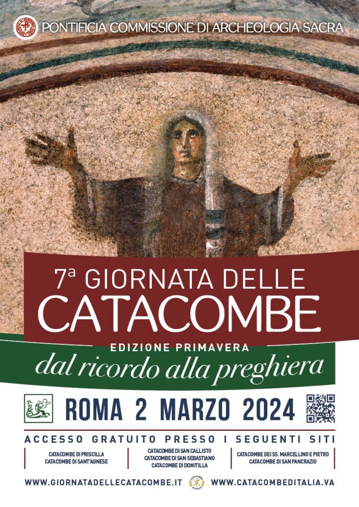 Locandina VII Giornata della Catacombe 2 marzo 2024