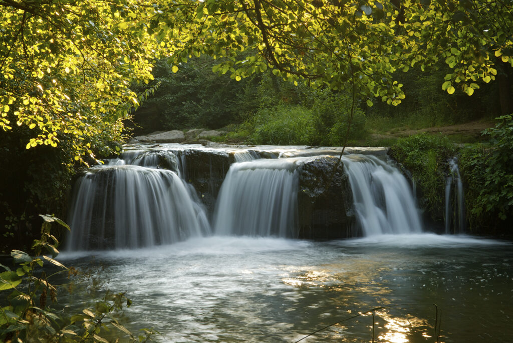 Cascate di Monte Gelato vicino Mazzano Romano