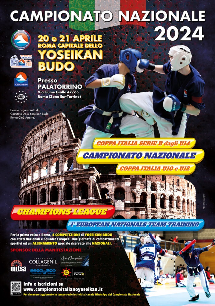 Locandina Campionati Yoseikan Budo 2024