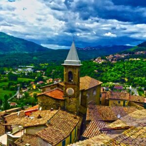 panorama di Gerano - foto Facebook @ Comune di Gerano