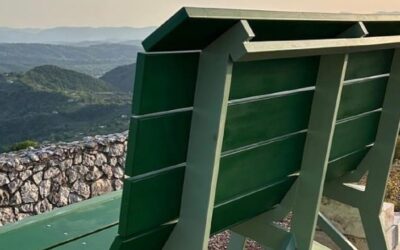 Nuova Panchina Gigante a Campoli Appennino
