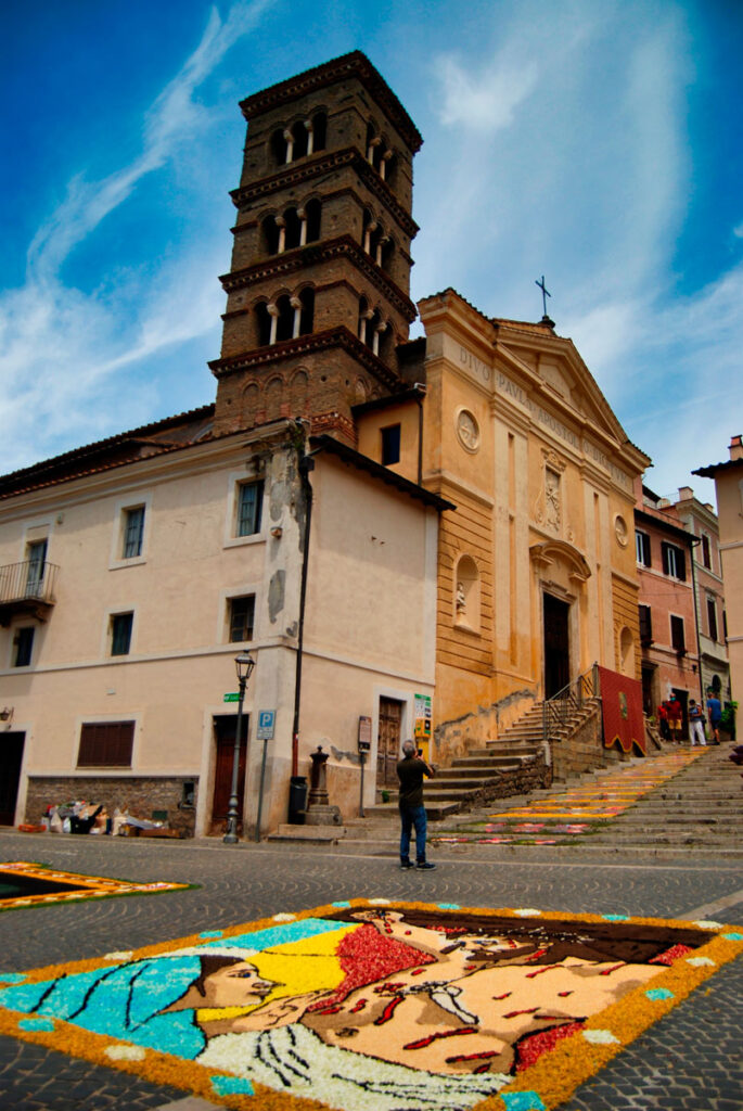 Infiorata di Genazzano 2021 - www.proloco.genazzano.it