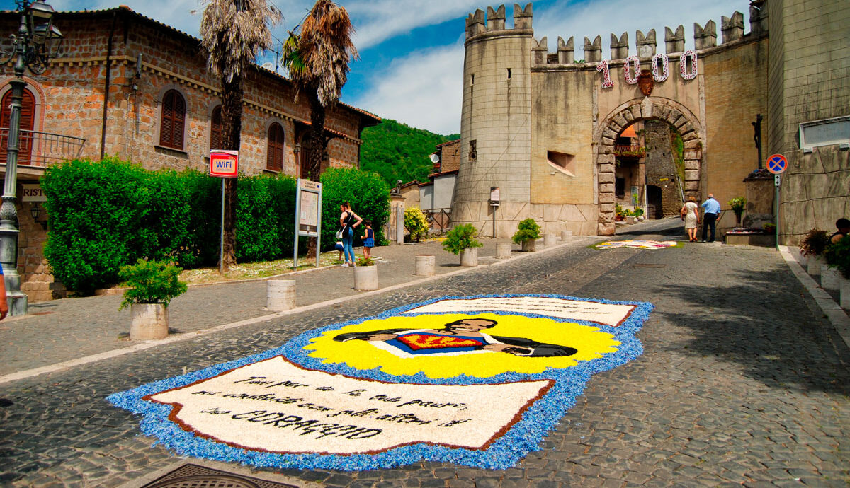 Infiorata di Genazzano 2021 - www.proloco.genazzano.it