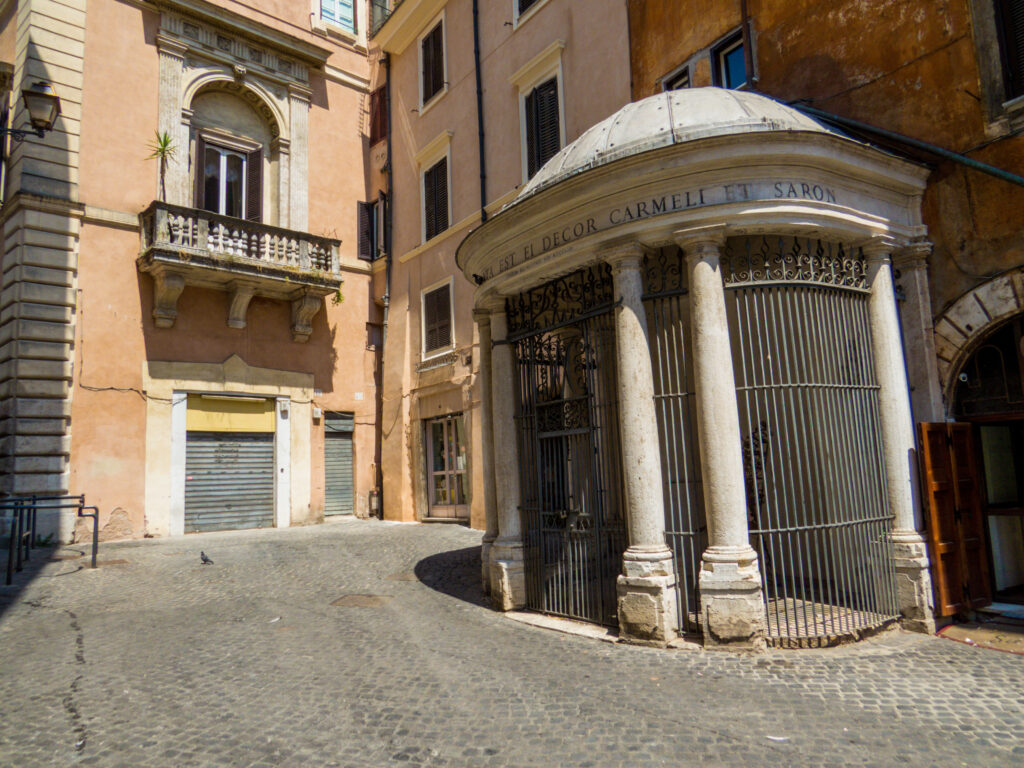 La Cappella di Santa Maria del Carmine, anche nota come il Tempietto del Carmelo