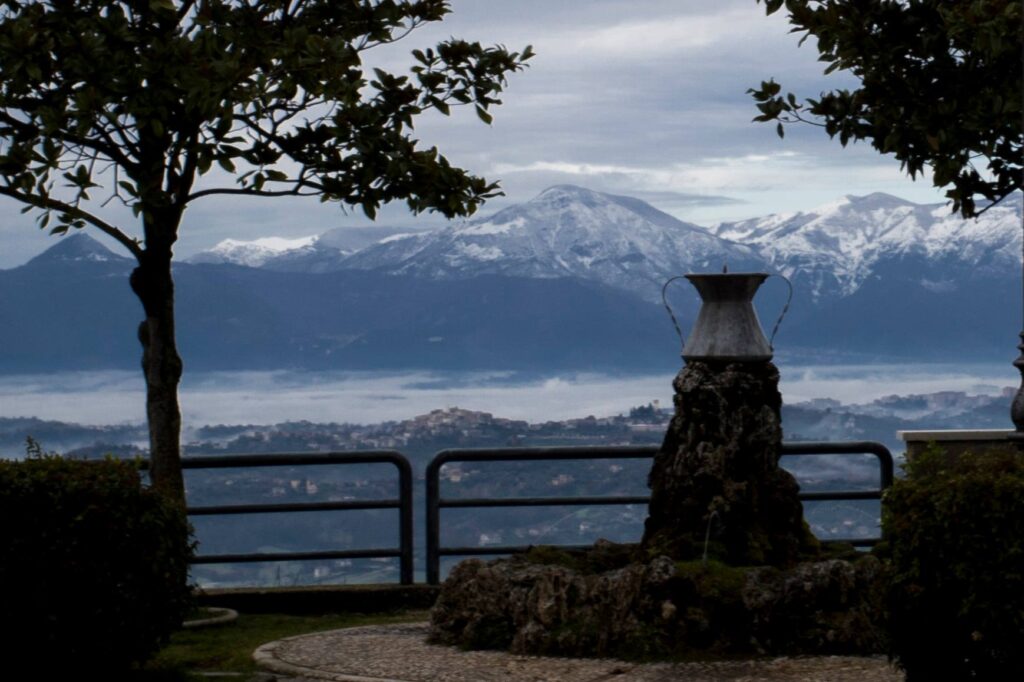vista panoramica da Boville Ernica - Facebook @prolocodibovilleernica