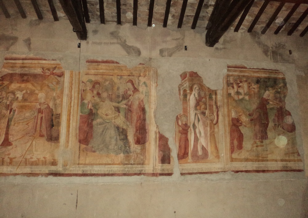 Gli affreschi nella Chiesa di San Pietro ad Affile - Foto fondoambiente.it