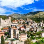 Panoramica sul borgo di Itri