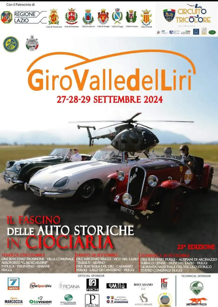 locandina giro Valle del Liri 2024
