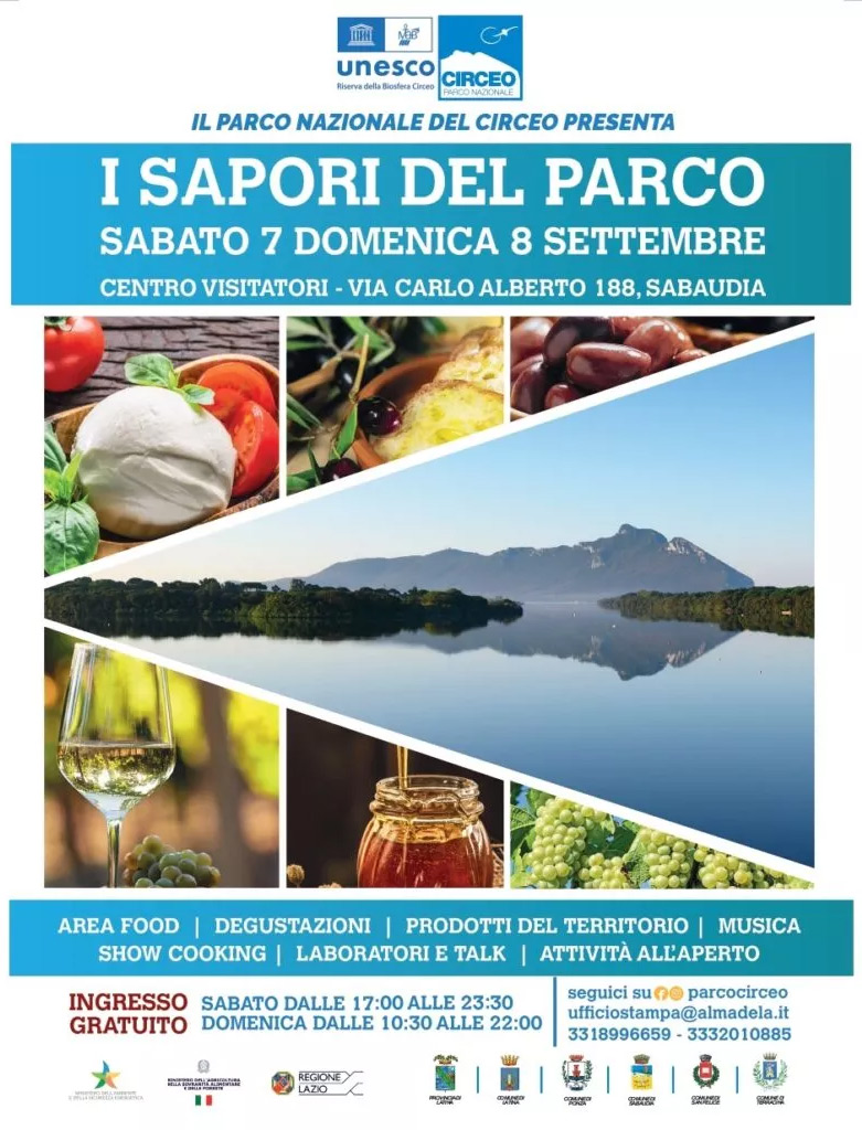 Locandina I Sapori del Parco