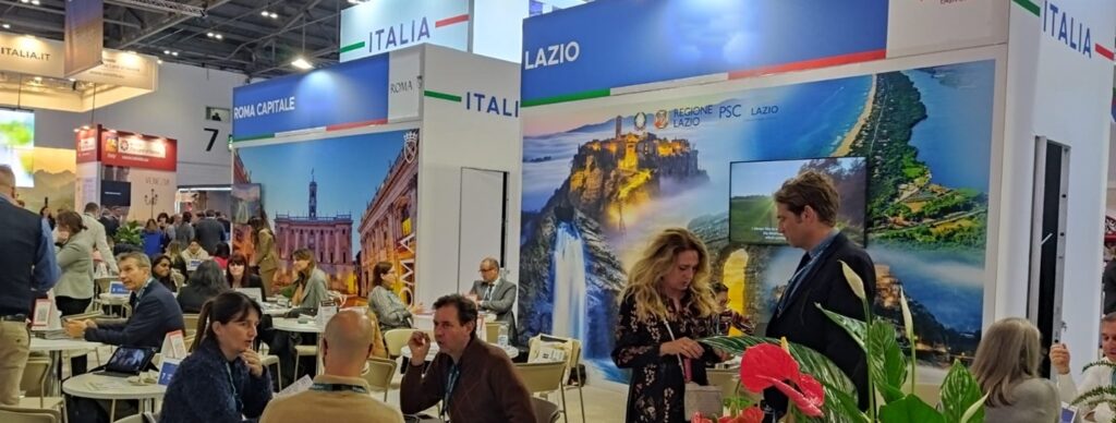 Il Lazio nel Padiglione Italia al WTM