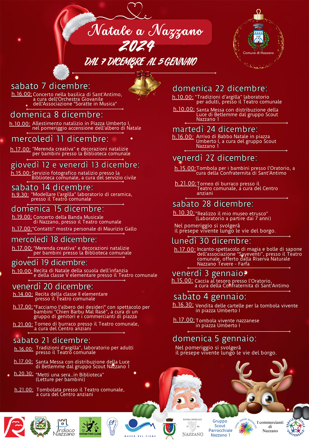 Locandina Natale di Nazzano 2024